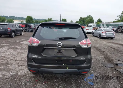 2015 Nissan Rogue S из США, поврежденный, VIN KNMAT2MV2FP530547